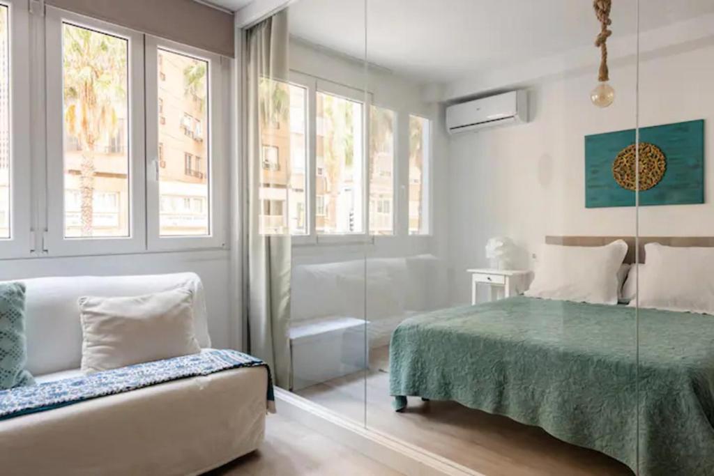 Nuevo Apartamento Lujo Playa Malagueta-Centro مالقة المظهر الخارجي الصورة